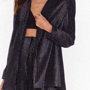 Festive Blazer - Nasty Gal - NEVER BEEN WORN/NWT